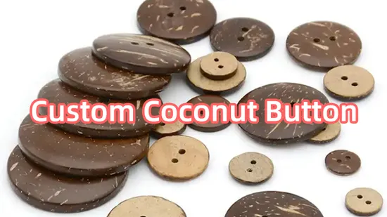 Sewing Flatback DIY Round 2 Holes Natural Enamel Coconut Shell Buttons