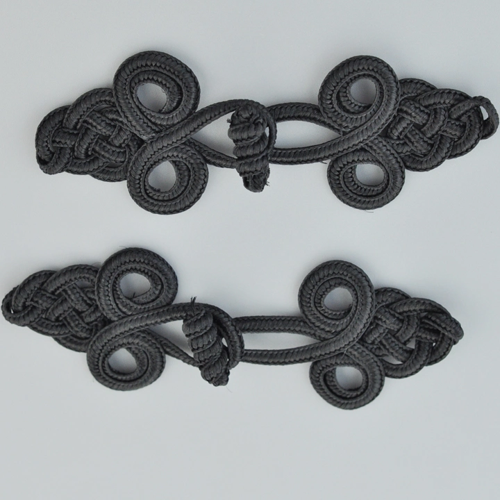 Fashion Black Chinese Knot Buttons Accessories