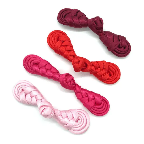 Cloth Toggle Style Fastener Knot Closure Chinese Frog Buttons for Clothing 