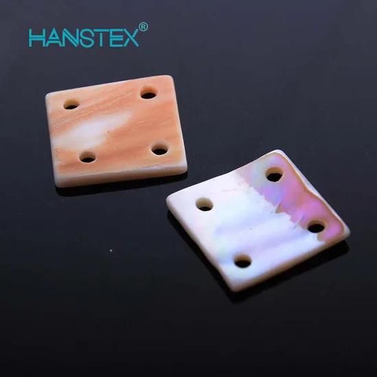 Factory Wholesale High Quality Shell Agoya Sewing Buttons 4 Holes Natural Shell Laser Cut Carved Special