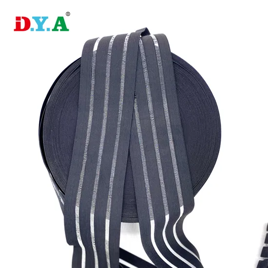 Soft Breathable Fish Line Nylon Rubber Medical Knitted Elastic Band for Medical Body Support 