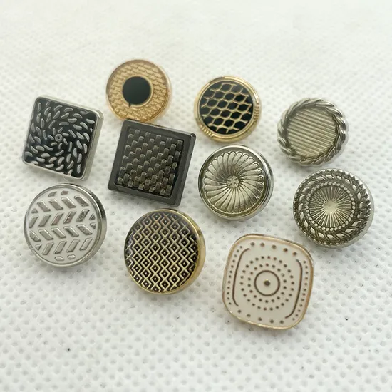 Garment Accessories Cheap Wholesale Custom Logo Gold Plating Shirt Jeans Sewing Shank Clothing Bags Shoes Metal Snap Buttons 