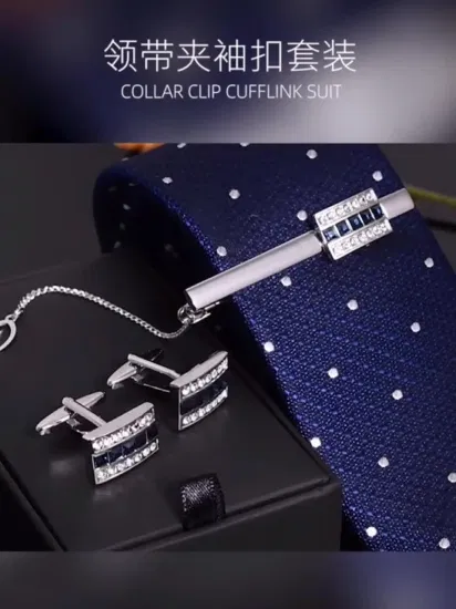 Wholesale Custom Metal Tie Bar Garment Accessory Star Tie Clip Suit Accessories of Fashionmen′ S Accessories Label Pin