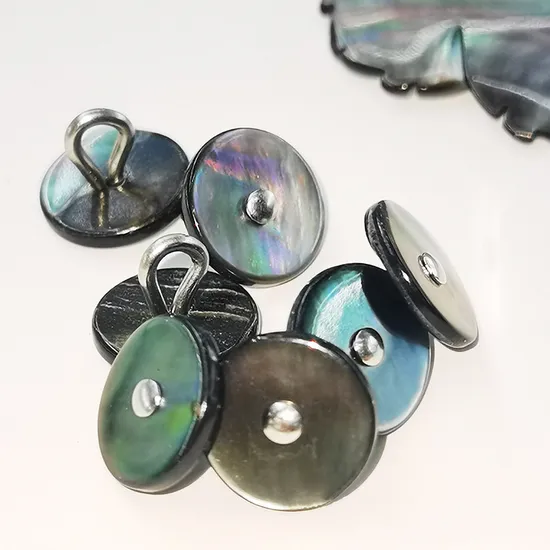 Factory Wholesale Small Pearl Shell Shank Button for Women Shirt 
