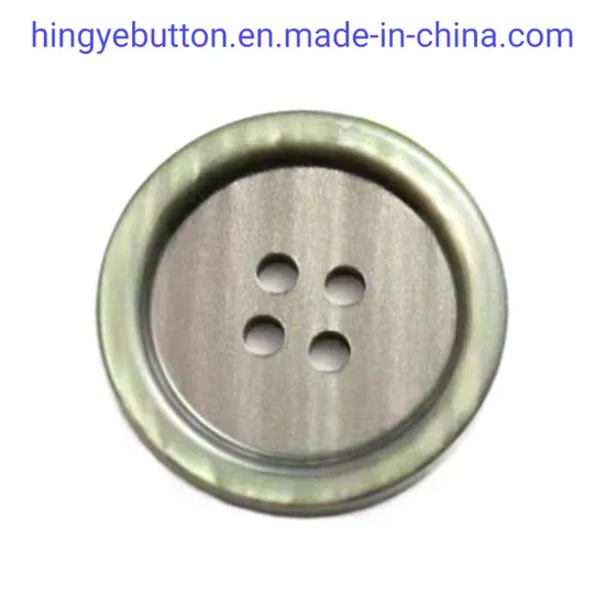 Resin Button Polyester Imitation Shell Button for Garment Accessories 