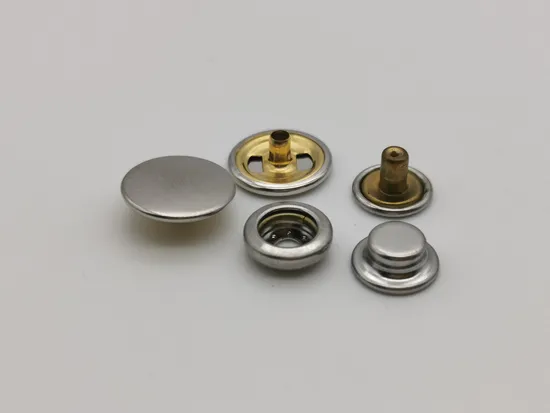 208# 4 Parts Premium Quality Metal Brass Snap Button 