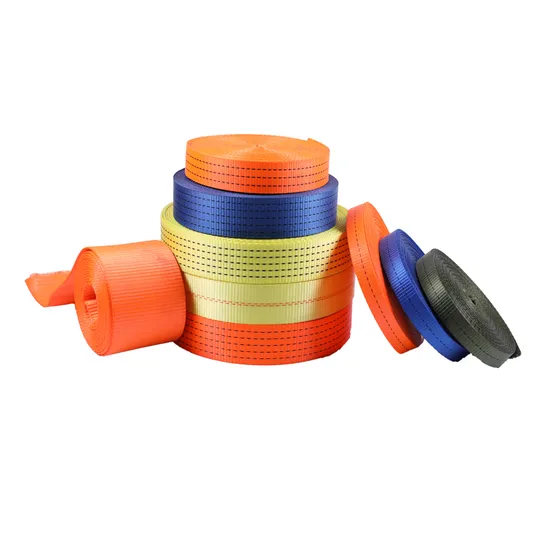 High Strength Polyester Webbing Strap in Multiple Colors for Ratchet Tie Downs 