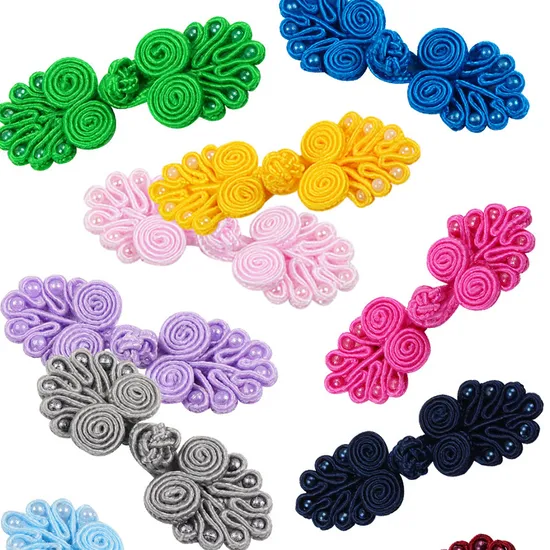 Chinese Closure Buttons Chinese Knots Frog Buttons for DIY Sewing Garment Accessories 