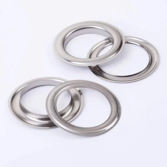 3mm 4mm 5mm 6mm 7mm 8mm 9mm 10mm High Quality Custom Shoes Garment Hardware Brass Metal Eyelets 