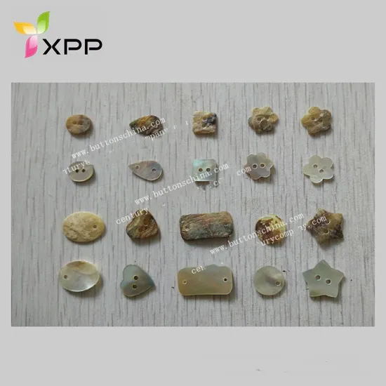 M. O. P. Shell Button 