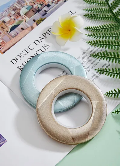 Size 45mm Curtain Eyelet Plastic Ring Curtain Accessories Tape Groment Eyelet 